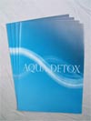 La brochure informativa Aqua Detox